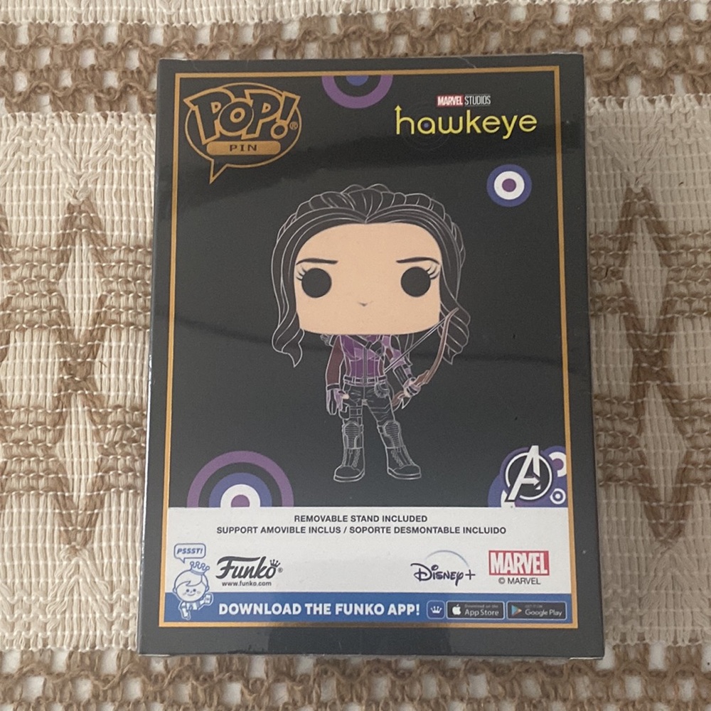 Funko Pop! Marvel Studios Hawkeye Kate Bishop Enamel Pin - Picture 2 of 3